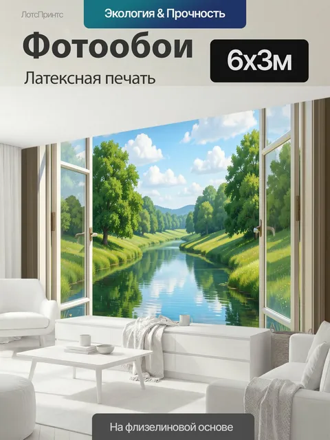 600 × 300 см · Латексная печать