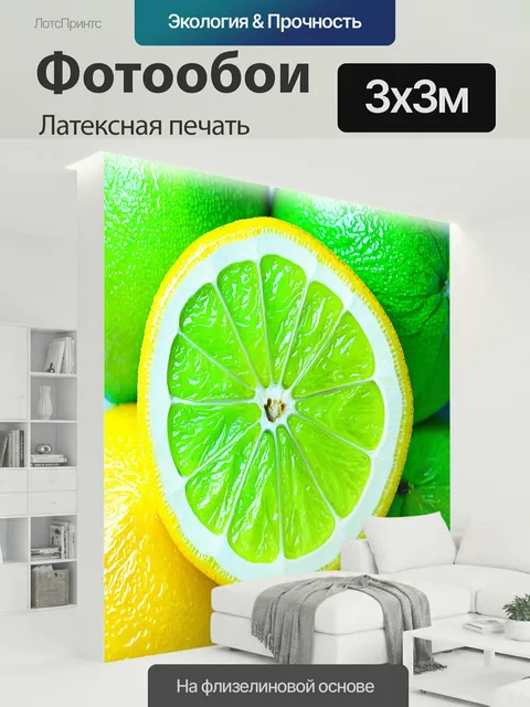 300 × 300 см · Латексная печать