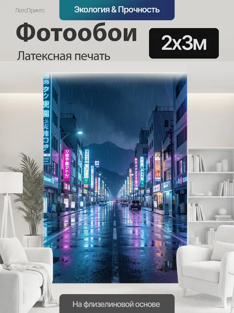 200 × 300 см · Латексная печать
