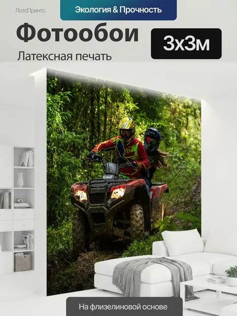 300 × 300 см · Латексная печать
