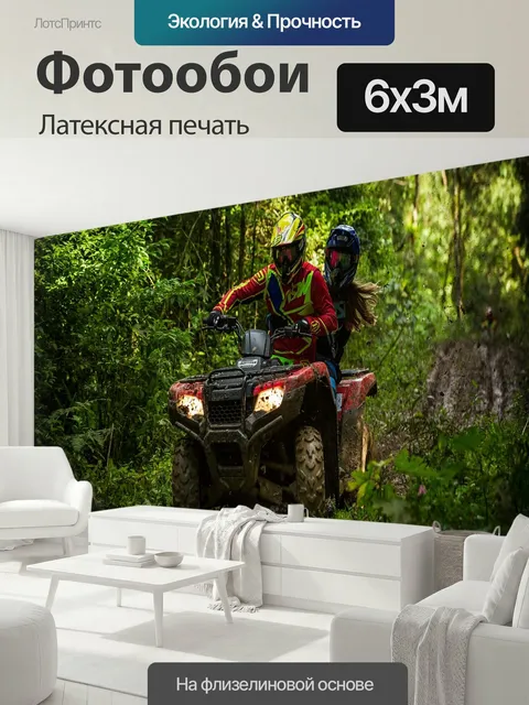 600 × 300 см · Латексная печать