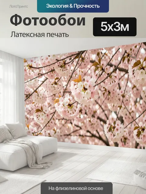 500 × 300 см · Латексная печать