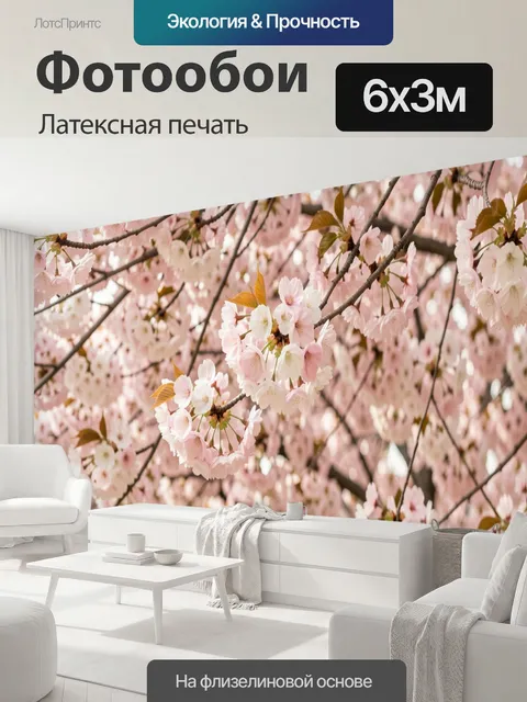 600 × 300 см · Латексная печать