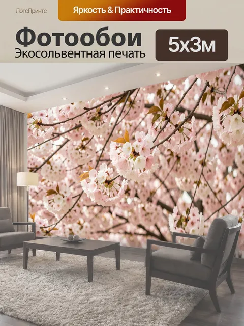 500 × 300 см · Экосольвентная печать