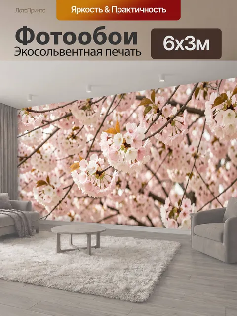 600 × 300 см · Экосольвентная печать