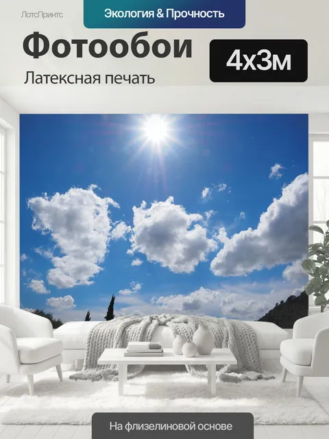 400 × 300 см · Латексная печать