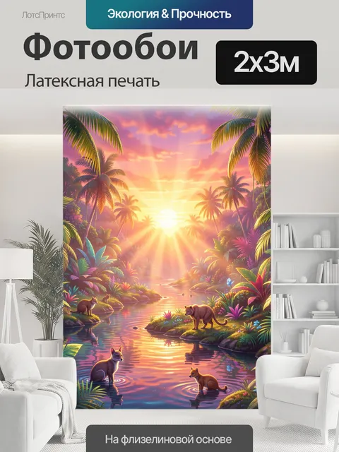 200 × 300 см · Латексная печать