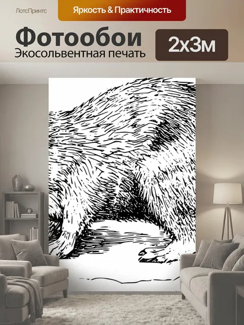 200 × 300 см · Экосольвентная печать