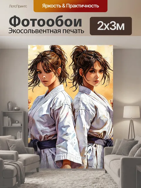 200 × 300 см · Экосольвентная печать