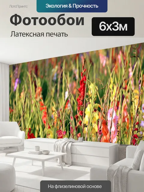 600 × 300 см · Латексная печать