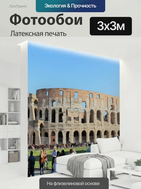 300 × 300 см · Латексная печать