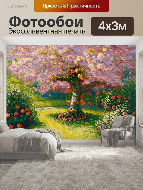 400 × 300 см · Экосольвентная печать