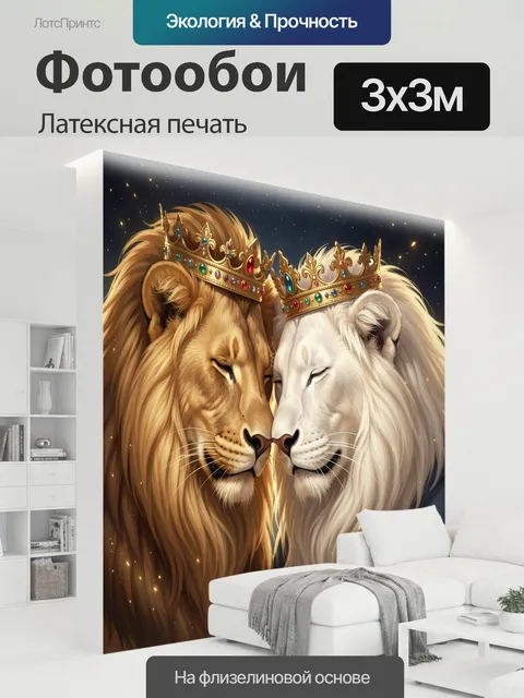 300 × 300 см · Латексная печать