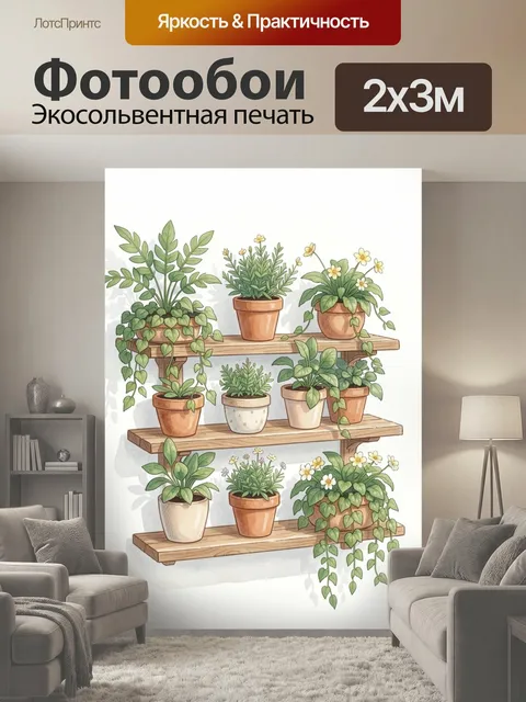 200 × 300 см · Экосольвентная печать