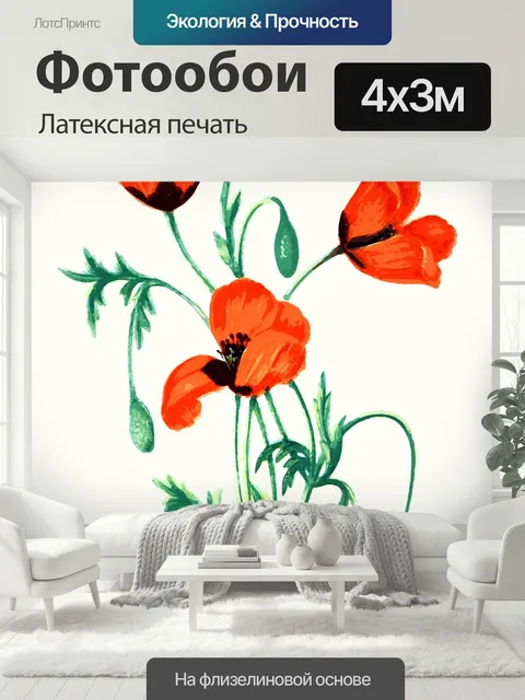 400 × 300 см · Латексная печать