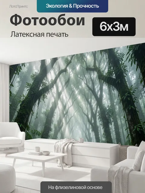 600 × 300 см · Латексная печать