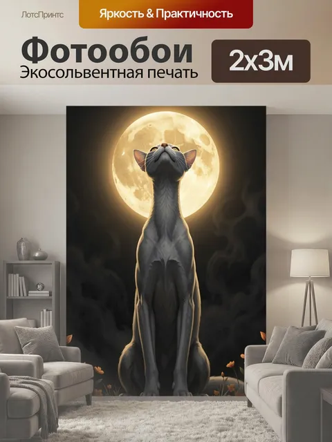 200 × 300 см · Экосольвентная печать