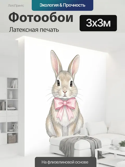 300 × 300 см · Латексная печать