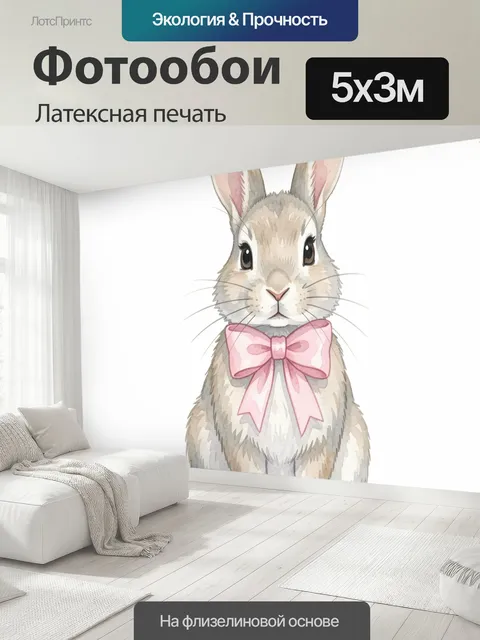 500 × 300 см · Латексная печать