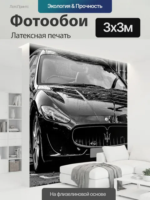300 × 300 см · Латексная печать