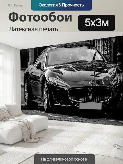 500 × 300 см · Латексная печать