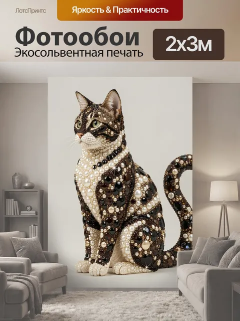 200 × 300 см · Экосольвентная печать