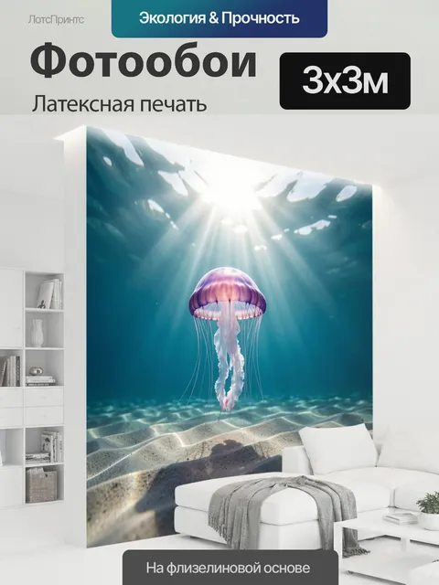 300 × 300 см · Латексная печать