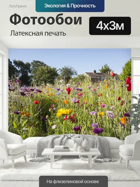 400 × 300 см · Латексная печать