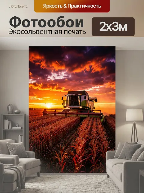 200 × 300 см · Экосольвентная печать