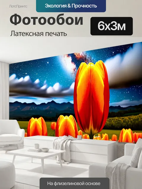 600 × 300 см · Латексная печать