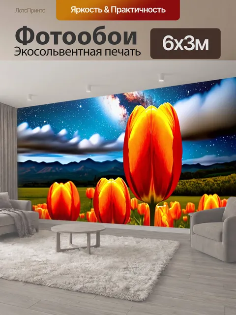 600 × 300 см · Экосольвентная печать