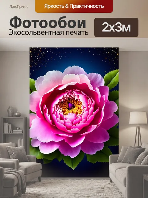 200 × 300 см · Экосольвентная печать