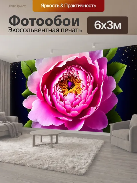 600 × 300 см · Экосольвентная печать