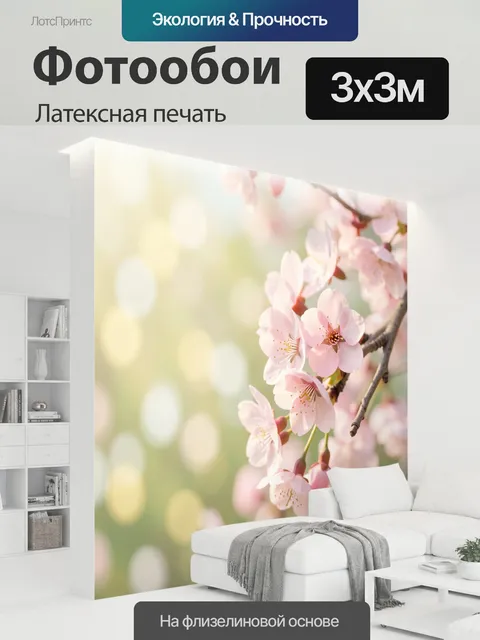 300 × 300 см · Латексная печать