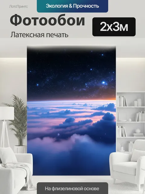 200 × 300 см · Латексная печать