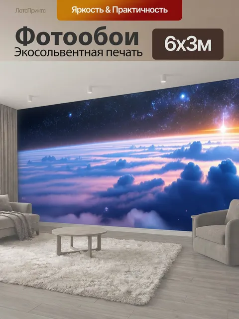 600 × 300 см · Экосольвентная печать