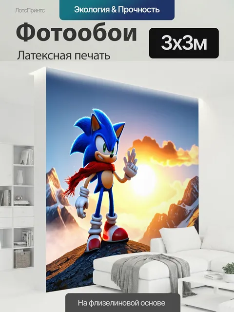 300 × 300 см · Латексная печать