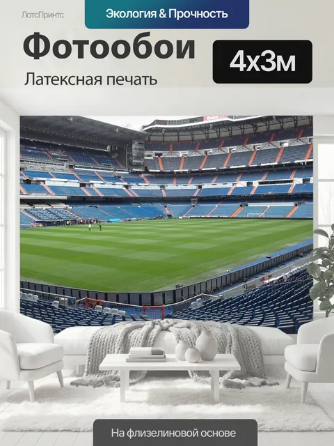 400 × 300 см · Латексная печать