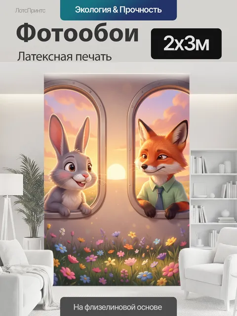 200 × 300 см · Латексная печать