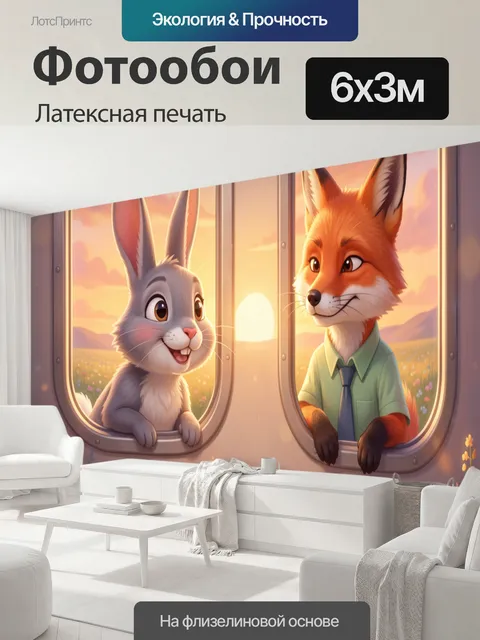 600 × 300 см · Латексная печать