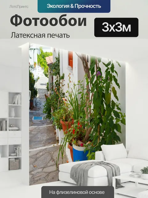 300 × 300 см · Латексная печать