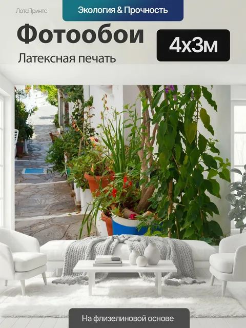 400 × 300 см · Латексная печать