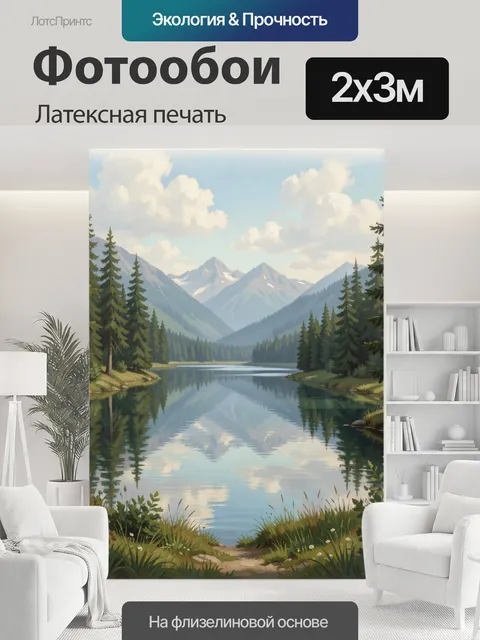 200 × 300 см · Латексная печать