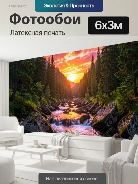 600 × 300 см · Латексная печать
