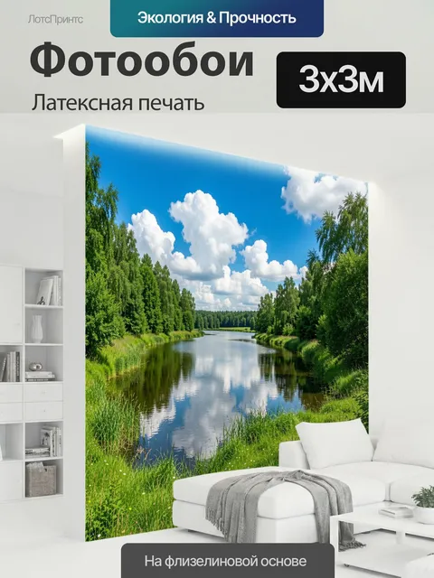 300 × 300 см · Латексная печать
