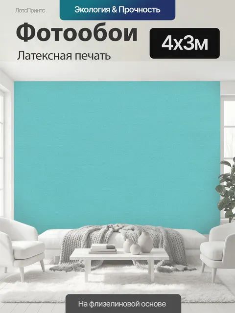 400 × 300 см · Латексная печать
