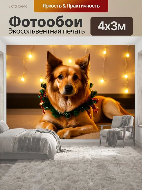 400 × 300 см · Экосольвентная печать
