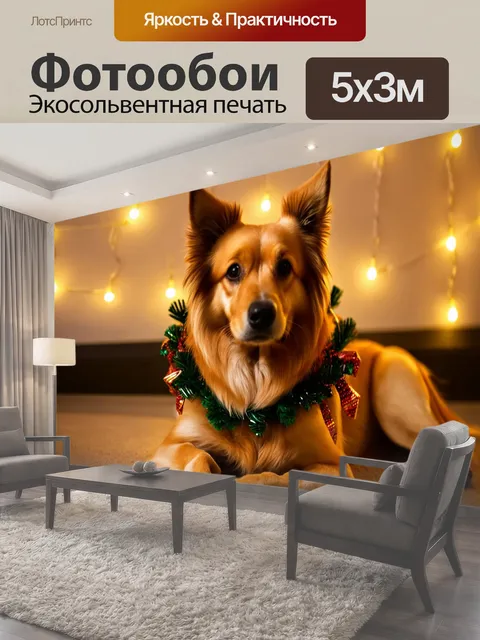 500 × 300 см · Экосольвентная печать
