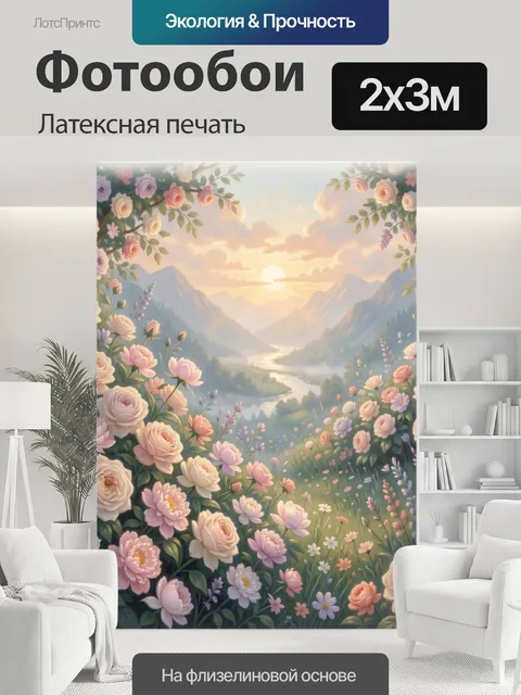 200 × 300 см · Латексная печать