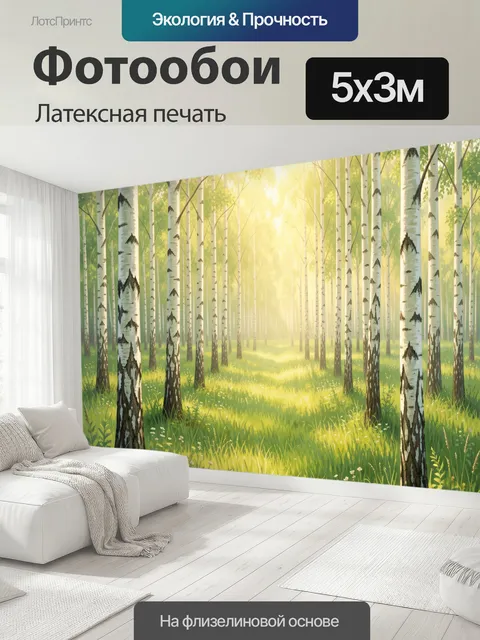 500 × 300 см · Латексная печать